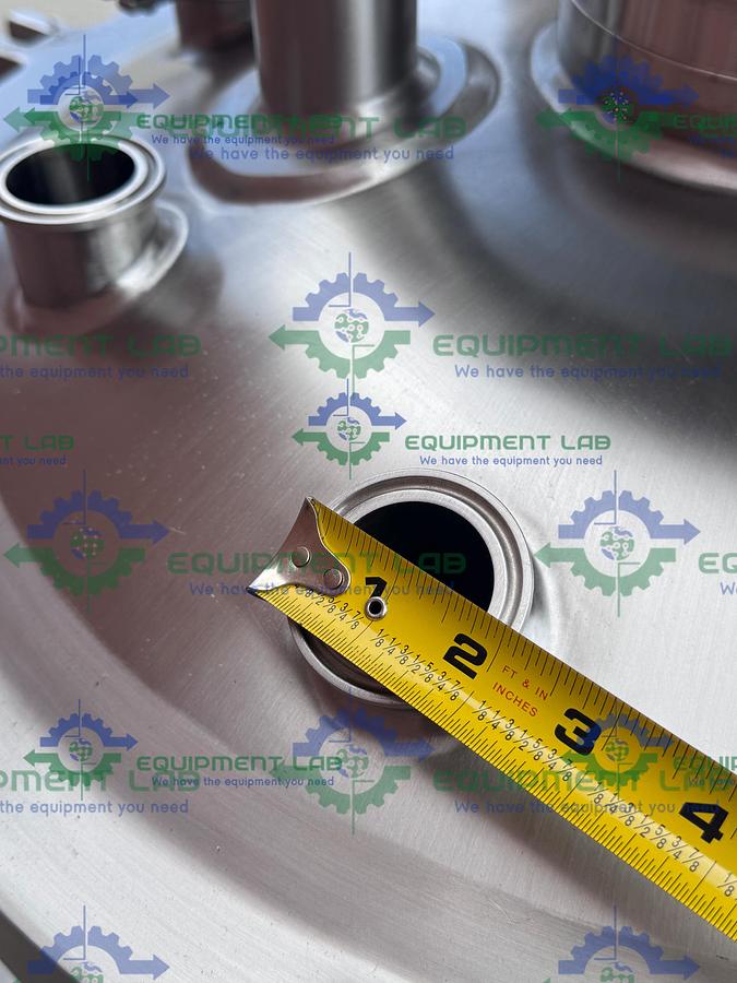 Used Lee Industries 50 Liter Stainless Steel Jacketed Reactor w/Mixer, Scraper MFG 23