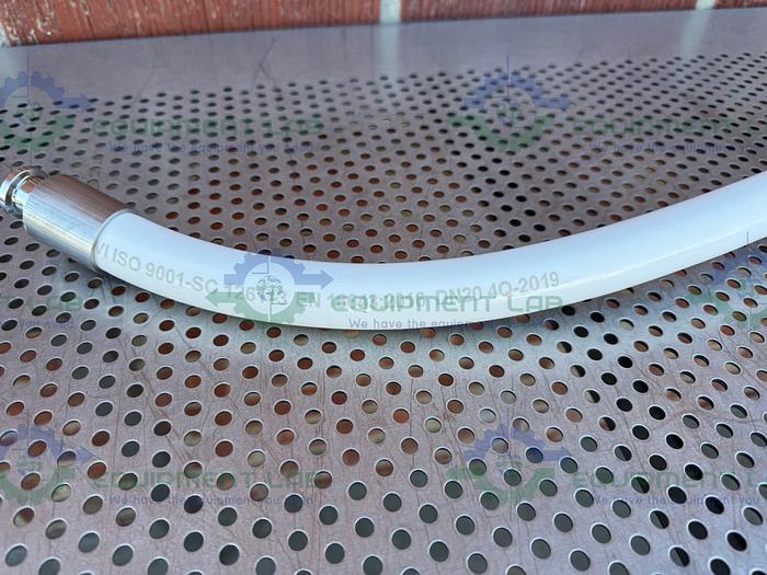 Used Aflex Pharmaline 9001-SC 126113 PTFE Hose 24" w/ 3/4" Sanitary Fitting
