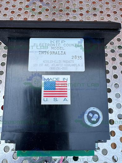 Used Lot of 2 - KEP Kessler - Ellis Products INT69RALIA Electronic Counter