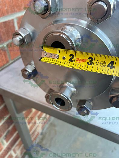 Allegheny Bradford 316L Stainless Steel U - Tube Style Heat Exchanger 10" x 92"