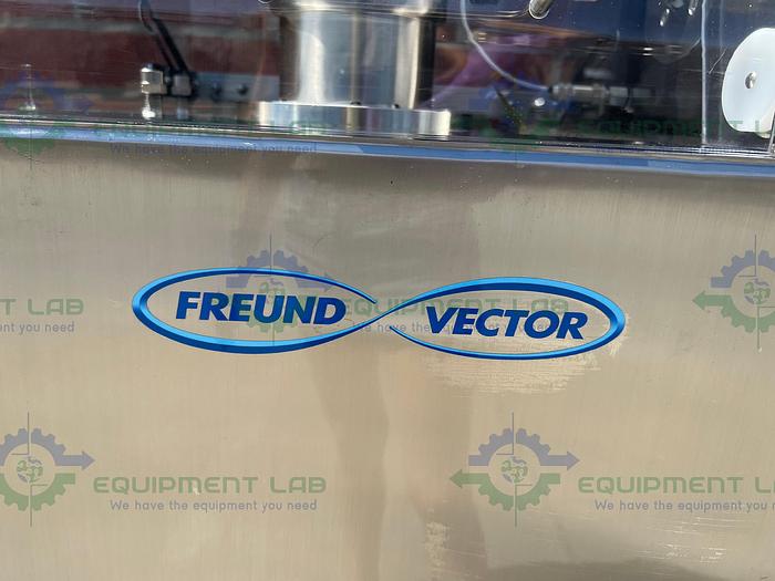 Used Freund Vector  Micro Granulator / Mixer System GMXB-LAB w/ 2 L Bowl Capacity