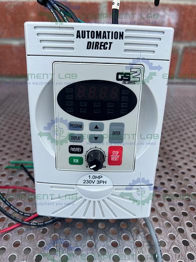Used Automation Direct  GS2-21P0 AC Micro Drive Output 200-240V, 1PH/3PH