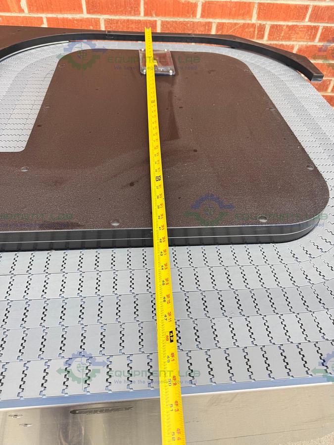 Used Garvey Corporation RX 48 Rotary Table Replacement / Accumulation Conveyor