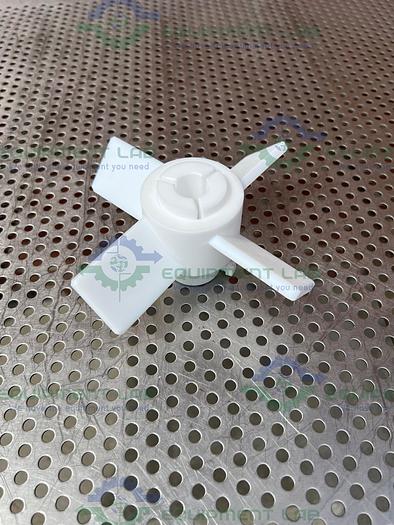 Chemglass  CG-2095-03 PTFE Agitator Four Blade 6" Fits 19mm Shaft 45° Impeller