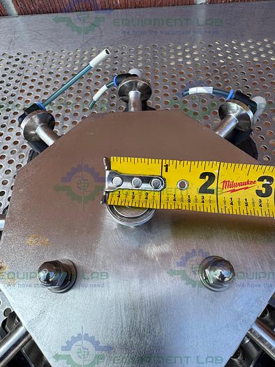 Used Lot of 8 - Burkert 2031 A 8.0 00 00 0000 9-Way Pneumatic Solenoid Valve