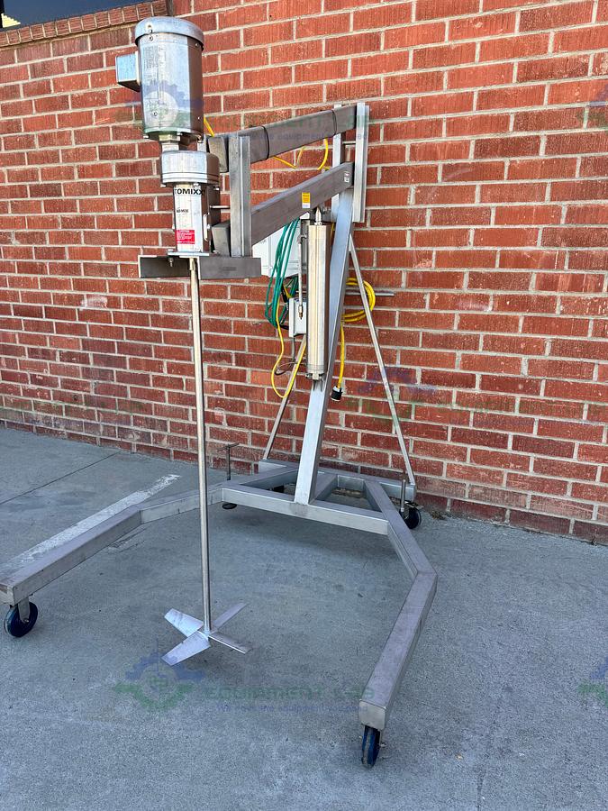 Used Admix 100RXGF-050 RotoMixx 1/2 HP w/ Admix Frame, ABB Controller 480V
