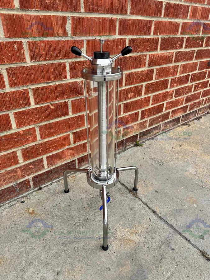 Used Cytiva / GE / Pharmacia BPG 100 / 500 Chromatography Column 4L