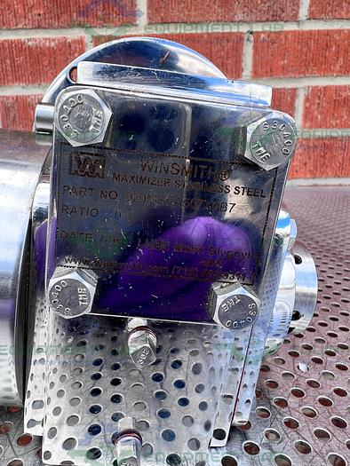 Used Winsmith  920MSFA507X0B7 Stainless Steel Gear Maximizer 10:1 Ratio