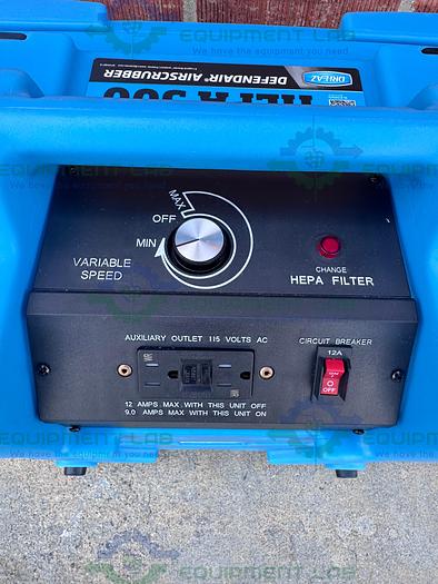 Used Dri Eaz  F284 HEPA 500 Industrial Defendair Air scrubber 115V
