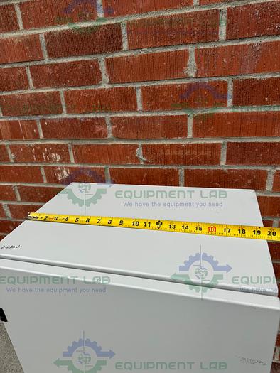 Used Unbarnded Metal Enclosure 19.5" x 14" x 48" w/ 1 Top Shelf, Key