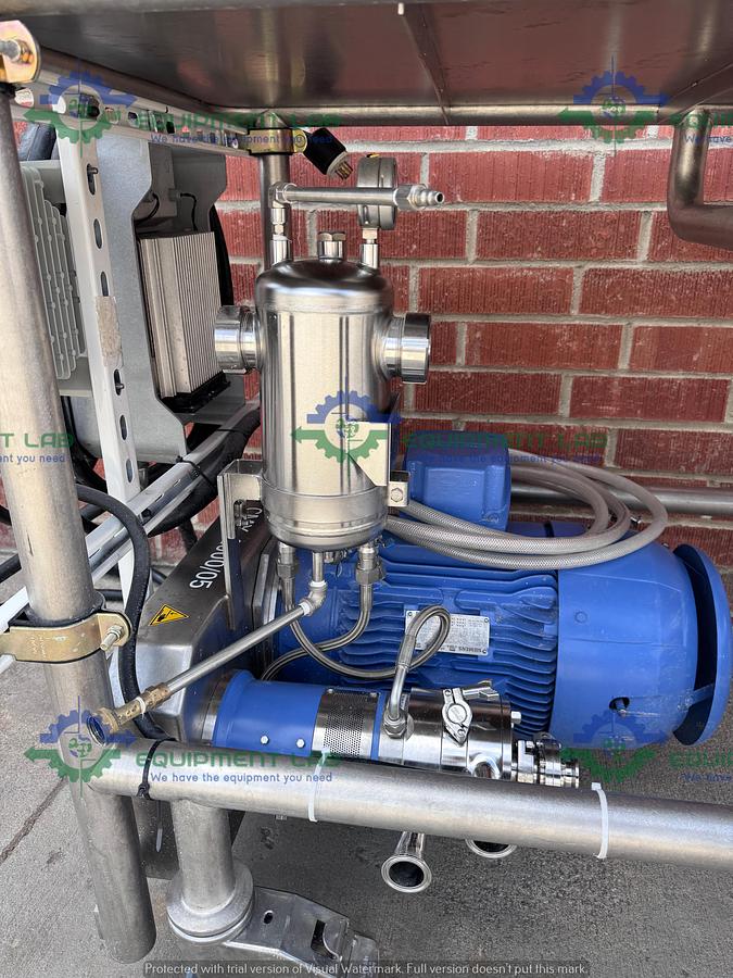 Used IKA CMX 2000/05 Stainless Steel Inline Granulator, Inline Solid & Liquid Mixer