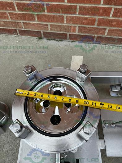 Used Allegheny  Stainless Steel Double Cartridge Filter Housing Skid  8" and 4"