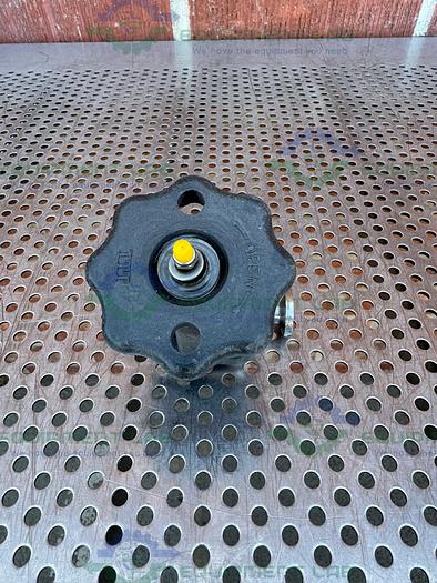 Used ITT Pure Flo 316L Stainless Steel Diaphragm Valve w/ 1/2" Sanitary Fitting