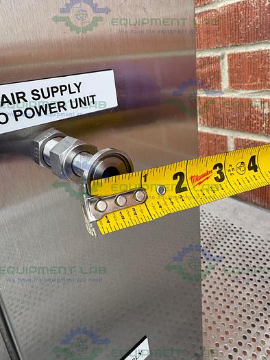 Used Interface Devices H030/30 Intensifier Pump w/ Millipore 20"x 9" x 24" Enclosure