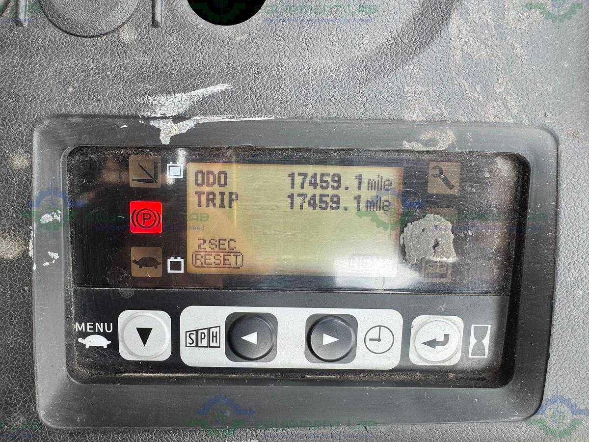 Used Toyota 8FBCU25 Electric Forklift  5000 lbs Capacity 4 Stage Mast w/ Charger