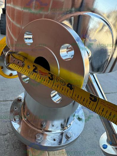 Pope Scientific Wiped Film Evaporator 6" Chamber / Vessel w/ Wipes