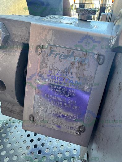 Used Fristam FPX 1741-175 Centrifugal Pump w/ Baldor Reliance 3 HP Motor