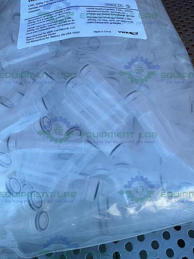 500 Pack - VWR  16466-050 Micro Centrifuge Tube with Flat Screw Cap