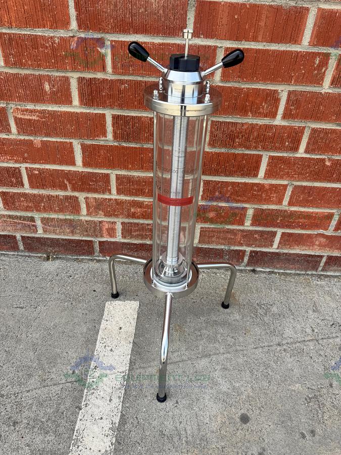 Used Cytiva / GE / Pharmacia BPG 100 / 500 Chromatography Column 4L