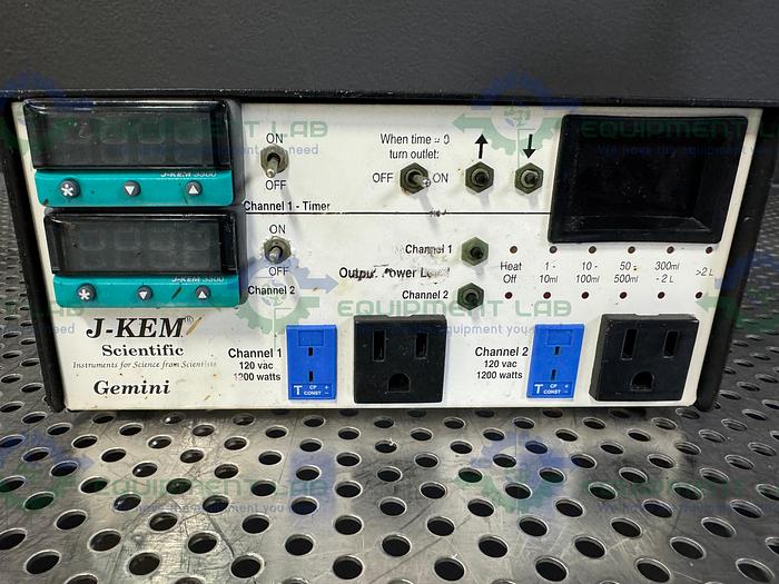 Used J-Kem Scientific Gemini Temperature Controller 120 VAC, 1800 Watts