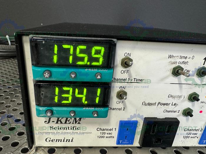 Used J-Kem Scientific Gemini Temperature Controller 120 VAC, 1800 Watts