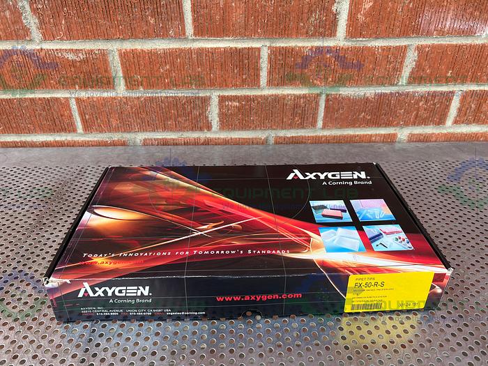 Lot of 7 - Axygen  FX-50-R-S 50 uL Clear Racked Pre Sterilized  96 Pipet Tips