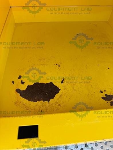 Used JustRite 4 Gallon Flammable Liquid Storage Cabinet w/ Soft Close Doors, Key