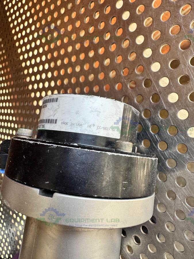 Used MKS 162-0025K Ultra-High Vacuum Angle Isolation Valve w/ KF25 Fitting