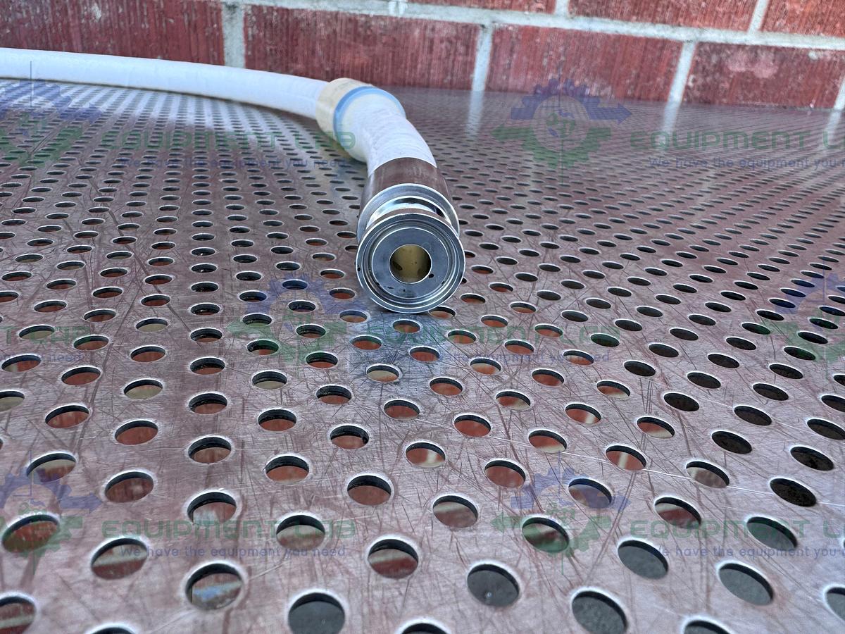 Used Advanta Pure APSM-P-0500 55" Silicone Hose w/ 1/2 " Sanitary Fitting