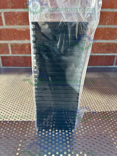 Pack of 25- Costar  3694 Black Polystyrene 96 Well Half Area, No Lid, Flat Bottom