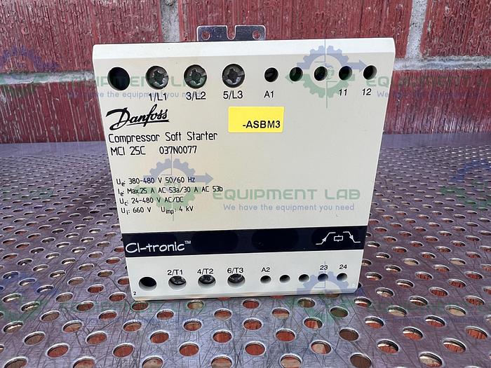 Danfoss MCI25C Compressor Soft Starter 25-480V