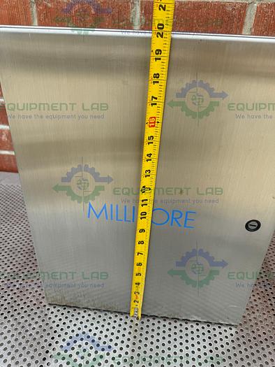 Used Millipore Stainless Steel Industrial Control Panel Enclosure 16" x 20" x 9"