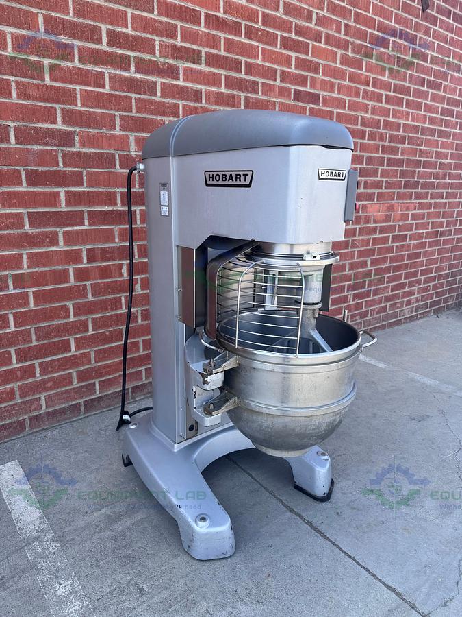 Used Hobart HL800 Legacy 80 Quart Planetary Mixer w/ Bowl Truck 3 HP , 2 PH