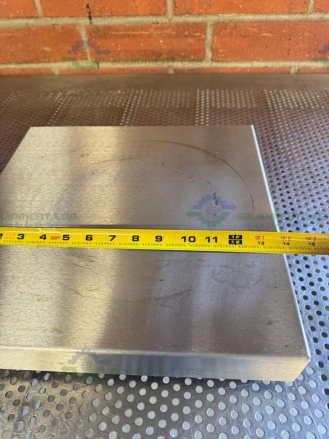 Used NCI 3733LP Stainless Steel Benchtop Scale 250 LBS Capacity, 14" x 14"