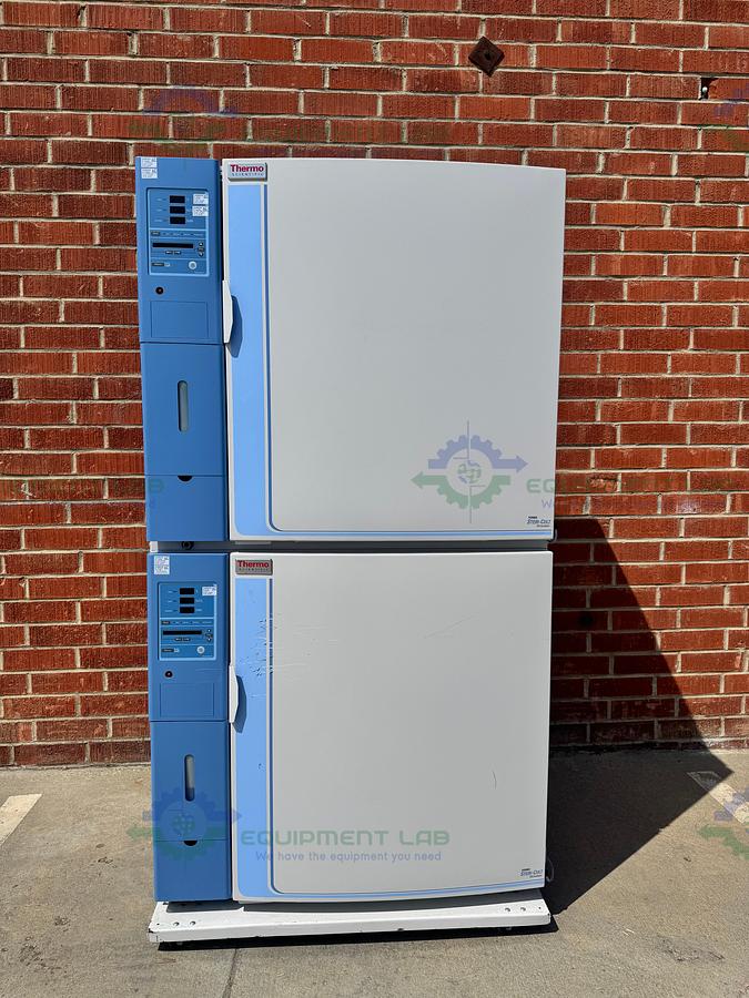 Used Thermo Forma 3310 Steri-Cult Double Stack CO2 Incubator, 11 cu. ft, 50C