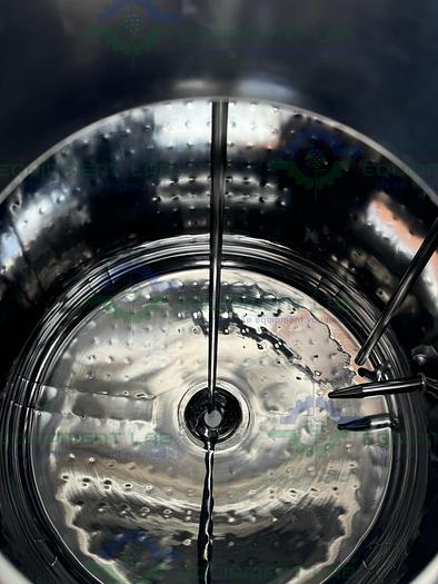 Used Precision Stainless 600 Liter Stainless Steel Jacketed Reactor 45 PSI