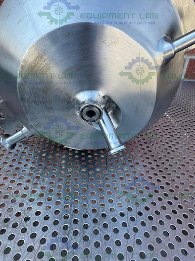 Used Stainless Fabrication 7 L Stainless Steel Jacketed Reactor 45 FV/PSI w/ Stirrer