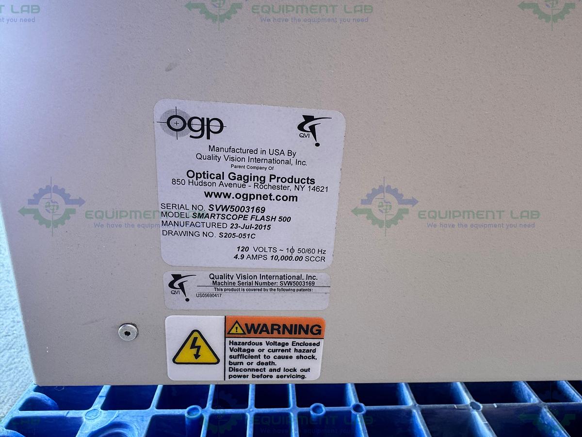  for parts or not working OGP Smartscope Flash 500 Multisensor Video Measuring System w/ Extra Parts