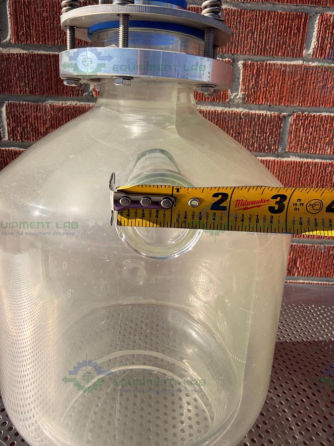 Used Unbranded 1.5 Liter Jacketed Reactor Glass