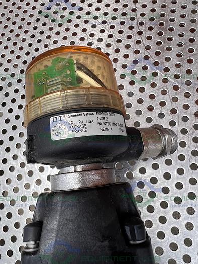 Used 3 ITT Advantage 4 Way Stainless Steel Diaphragm Valves w/ Valve Positioner