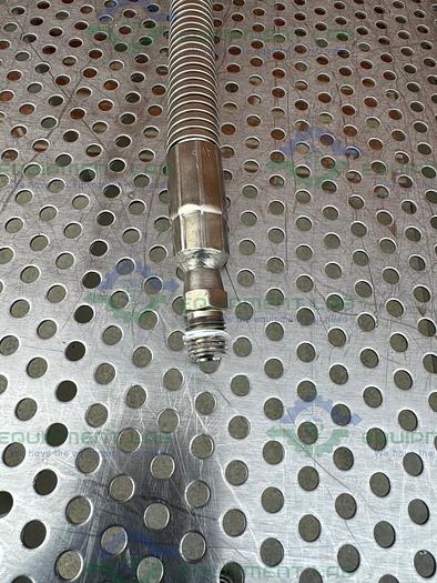 Used Airgas  Stainless Steel Flexible Hose 75" w/ Compression Fitting, Male Threaded