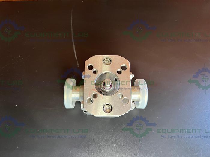 Used PBM  S1HLE5X-D---34 Stainless Steel Ball Valve w/ 1" Sanitary Fitting