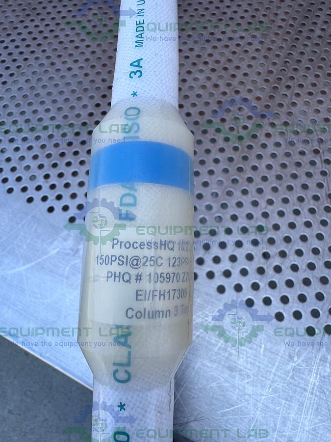 Used Advanta Pure APSM-P-0500 55" Silicone Hose w/ 1/2 " Sanitary Fitting