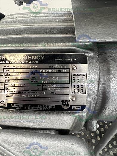 Busch RA 0025-S002-1013 Vacuum Pump 20 CFM w/ Induction Motor 1.5 HP, 3PH