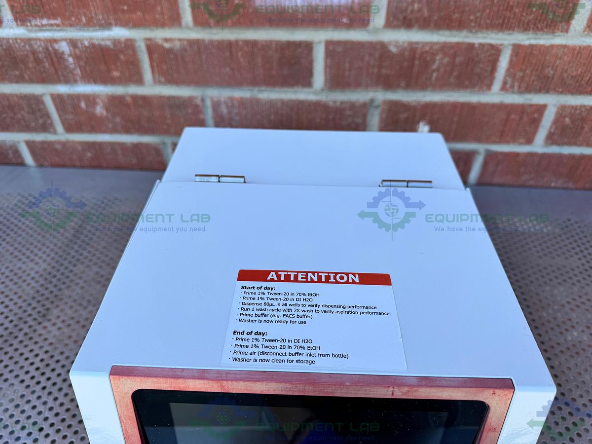 Used Curiox Laminar Wash HT2000 Station 96 Automated Cell Washer System DC-2000-96-01