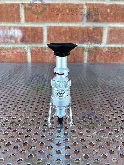 Used Beta Precision Industries  Peak Stand Microscope 50x w/ Electronic Ruler 80"