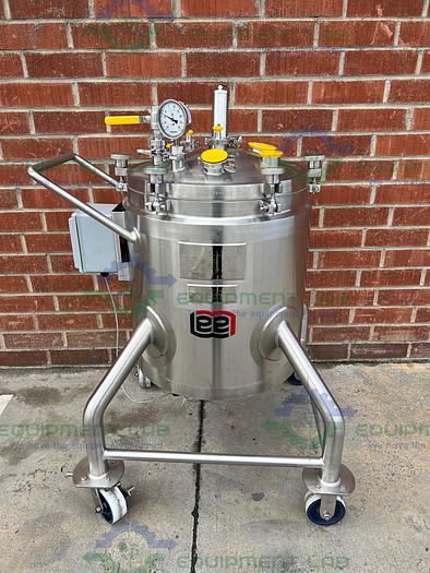 Lee Industries 100 Liter Stainless Steel Jacketed Vessel