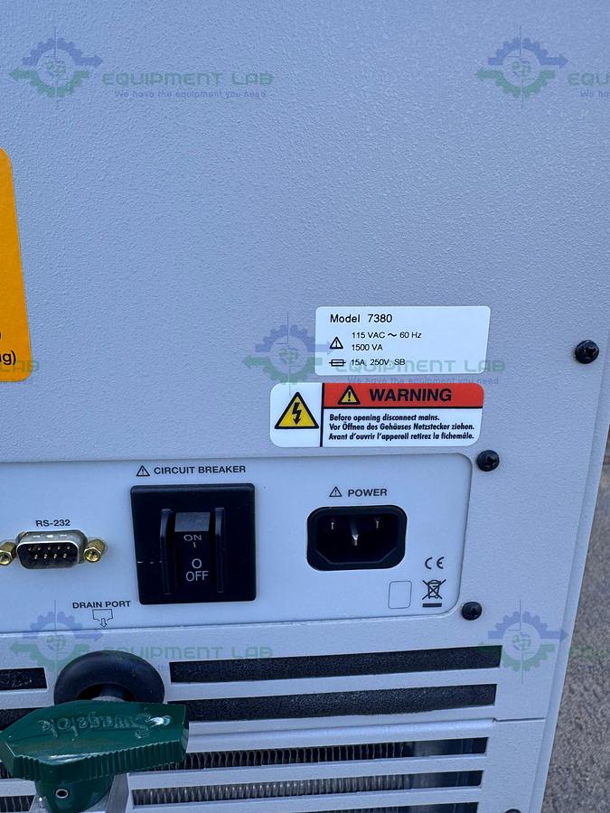 Used Fluke 7380 Ultra Low Temperature High Precision Circulating Bath -80 to 100°C