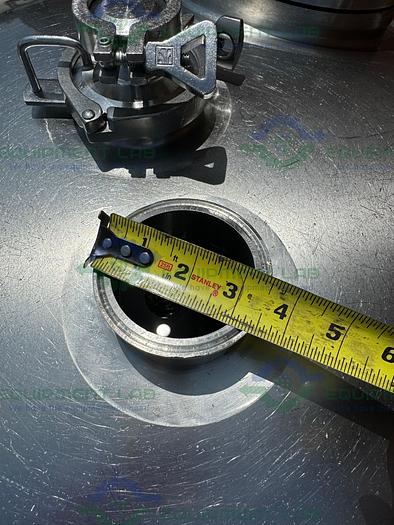 Used DCI 400 Liter Stainless Steel Jacketed Reactor Mixing Tank  45 PSI