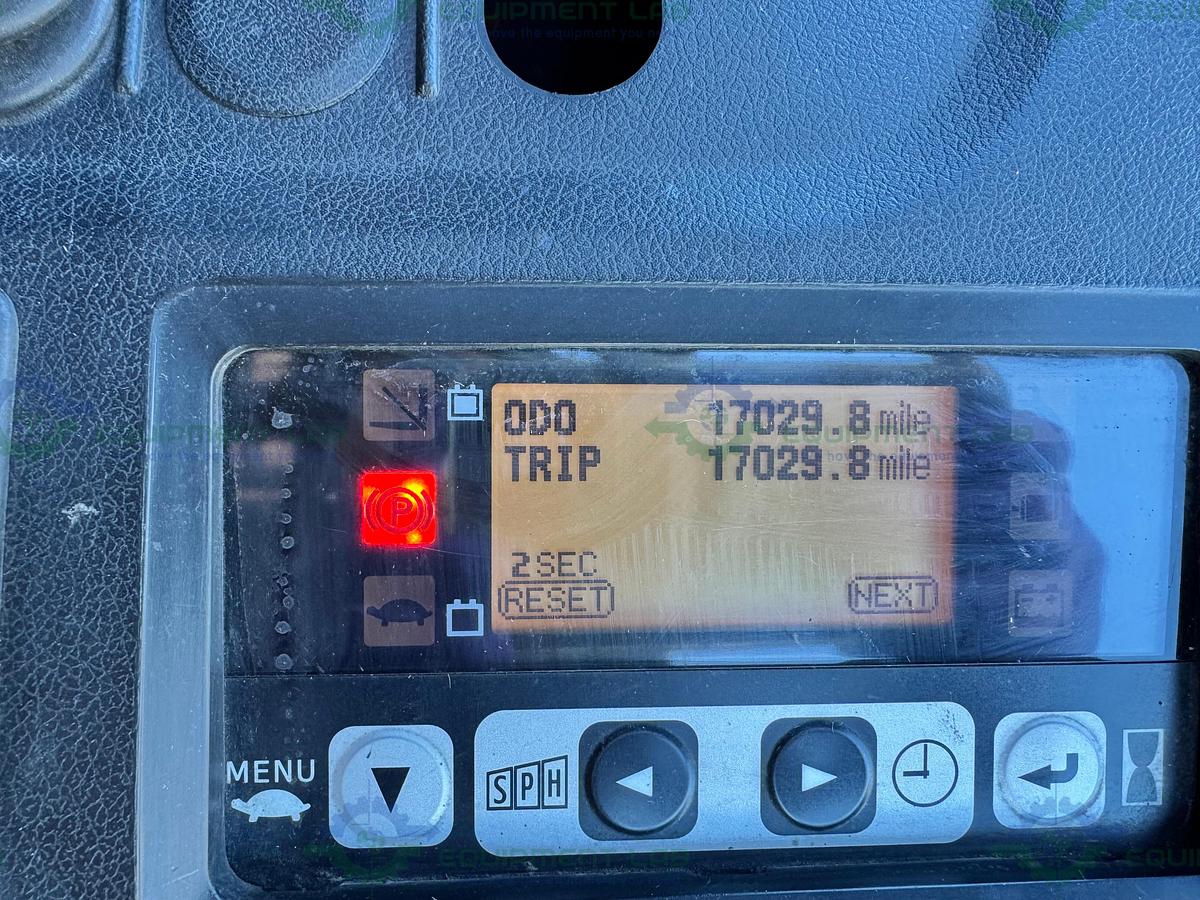 Used Toyota 8FBCU25 Electric Forklift 5000 lbs Capacity 4 Stage Mast w/ Charger